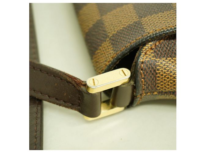 Borsa a tracolla Louis Vuitton Damier Musette Salsa Damier ebene - vista 9