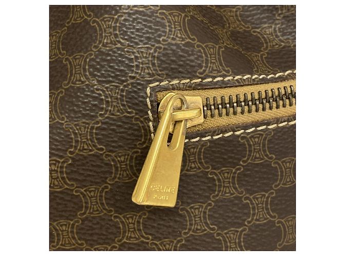 Céline Celine Macadam Brown Rucksack Braun - Ansicht 14