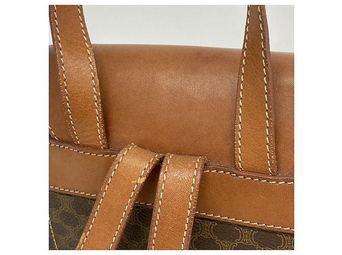 Céline Celine Macadam Brown Rucksack Braun - Ansicht 9