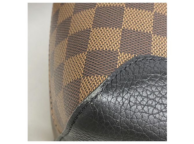 Borsa Louis Vuitton Damier Hyde Park Nero Damier ebene - vista 6