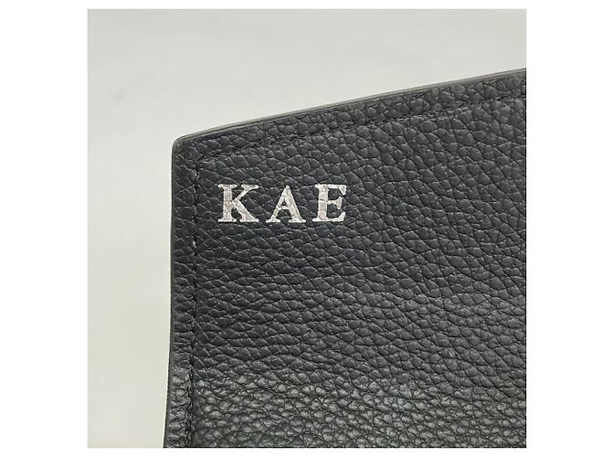 Louis Vuitton Damier Portefeuille Clapton Long Wallet Nero Damier ebene - vista 5