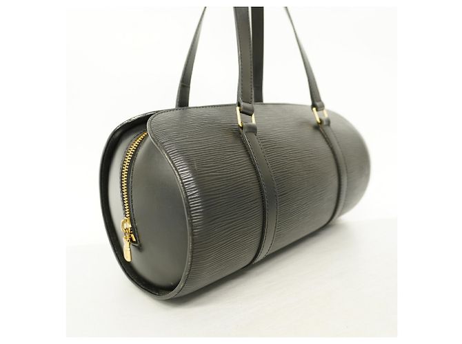 Borsa Louis Vuitton Epi Soufflot Nero - vista 2