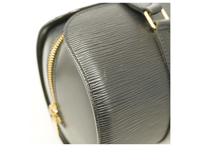 Borsa Louis Vuitton Epi Soufflot Nero - vista 9