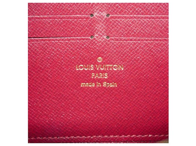 Louis Vuitton Monogram Portefeuille Clemence Long Wallet Fuschia - vista 4