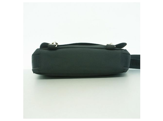 Borsa Chanel Sport in pelle e feltro Nero - vista 3