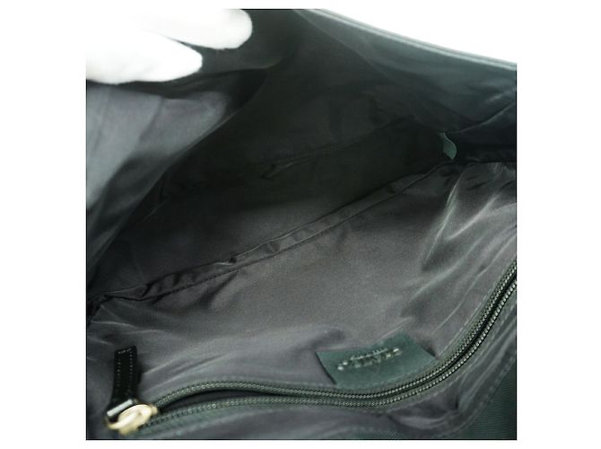 Borsa Chanel Sport in pelle e feltro Nero - vista 4