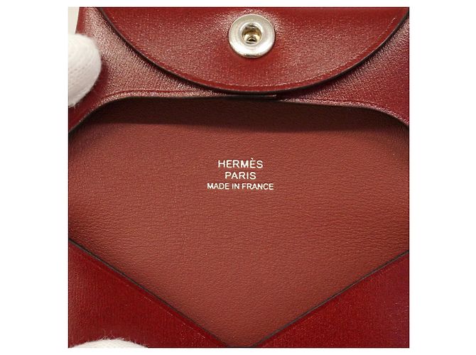 Hermès Monedero Hermes Bastia en Rouge H Roja - vista 5