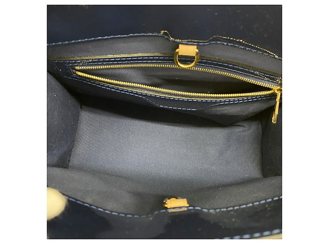 Borsa Louis Vuitton Vernis Catalina BB Blu - vista 4