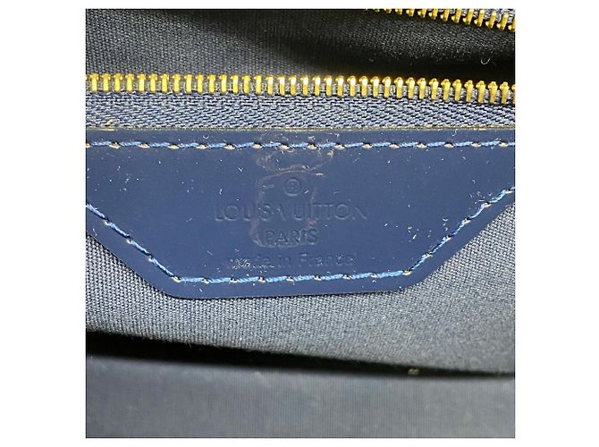Borsa Louis Vuitton Vernis Catalina BB Blu - vista 5