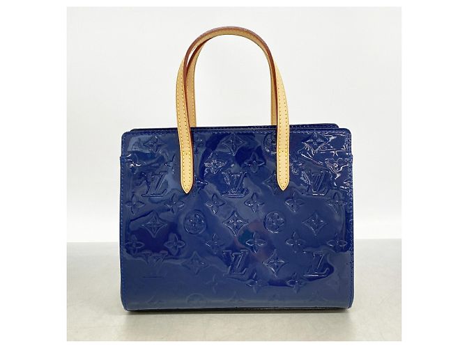Borsa Louis Vuitton Vernis Catalina BB Blu - vista 6