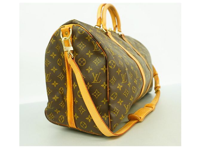 Louis Vuitton Monogram Keepall Bandoulière 50 Braun - Ansicht 2