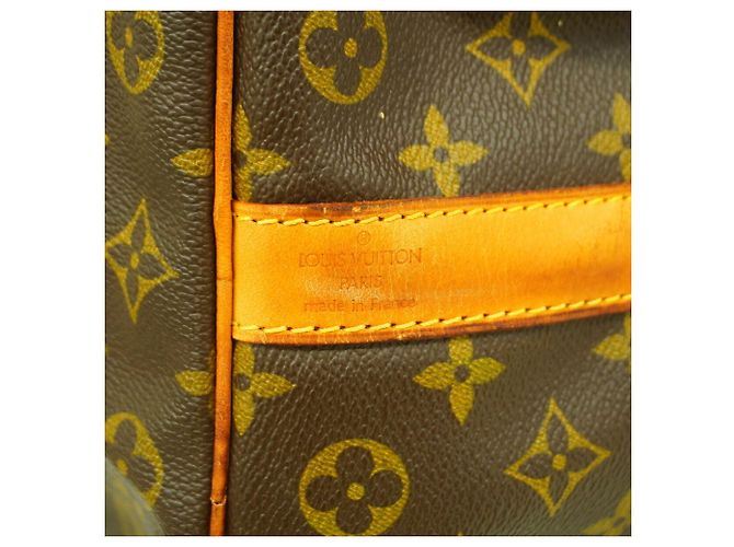 Louis Vuitton Monogram Keepall Bandoulière 50 Braun - Ansicht 5