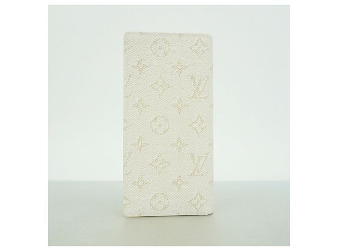 Louis Vuitton Monogram Heritage Portefeuille Brazza Long Wallet Eggshell - view 6