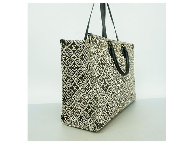 Borsa Tote Louis Vuitton Monogram Jacquard Nero - vista 2