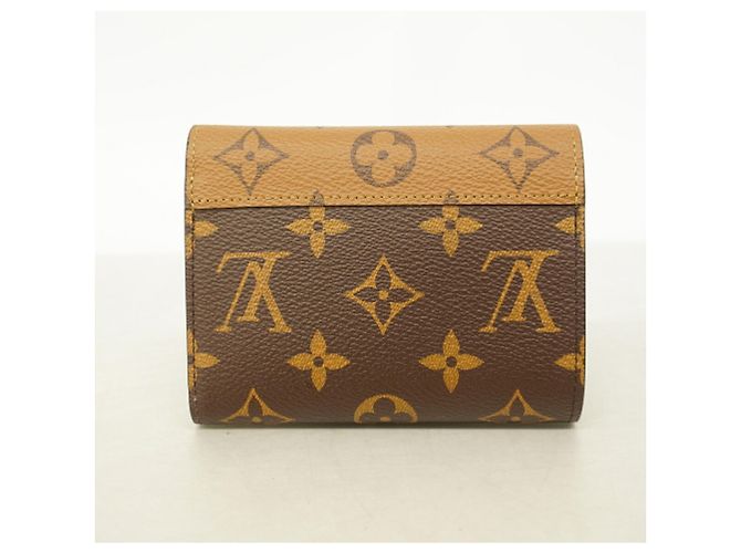 Cartera Louis Vuitton Tri-fold Castaño - vista 6