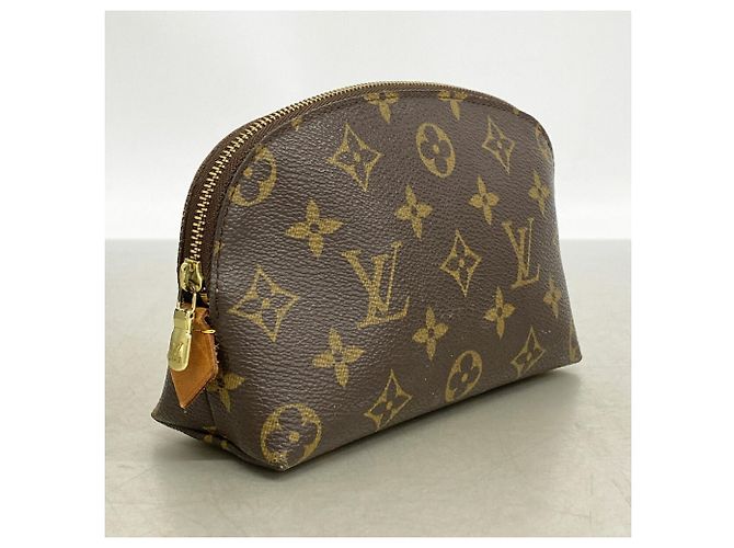 Borsa Louis Vuitton Monogram Pochette Tic Marrone - vista 2