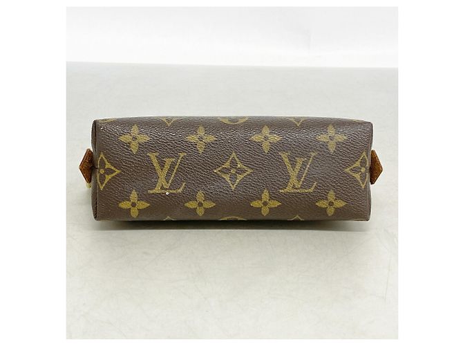 Borsa Louis Vuitton Monogram Pochette Tic Marrone - vista 3