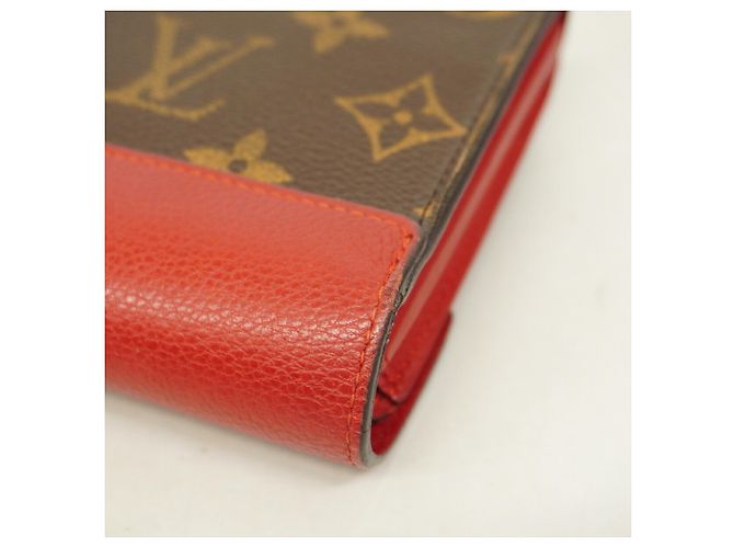 Louis Vuitton Monogram Portefeuille Pallas Long Wallet Fuschia - vue 7
