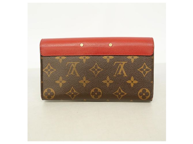 Louis Vuitton Monogram Portefeuille Pallas Long Wallet Fuschia - vue 8