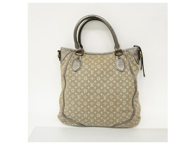 Bolsa Louis Vuitton Monogram Mini Lin Besace-en-Jour Marrom - vista 12