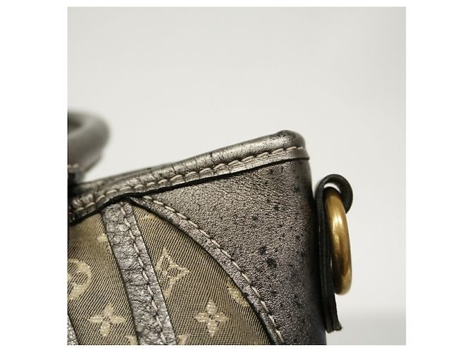 Bolsa Louis Vuitton Monogram Mini Lin Besace-en-Jour Marrom - vista 6