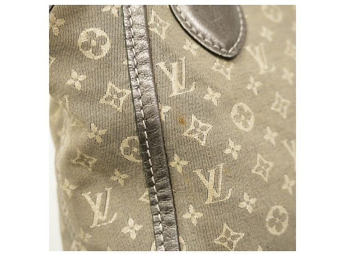 Bolsa Louis Vuitton Monogram Mini Lin Besace-en-Jour Marrom - vista 8
