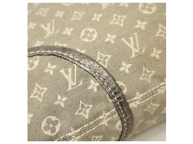 Bolsa Louis Vuitton Monogram Mini Lin Besace-en-Jour Marrom - vista 9