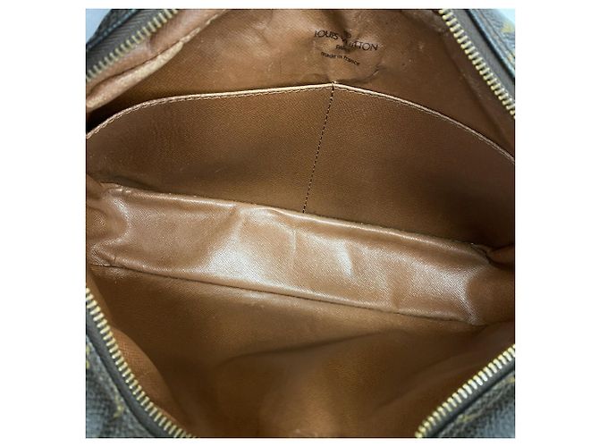 Borsa a Clutch Louis Vuitton Monogram Compiegne 28 Marrone - vista 4