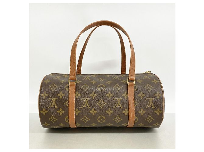 Borsa Louis Vuitton Monogram Papillon 30 Marrone - vista 10