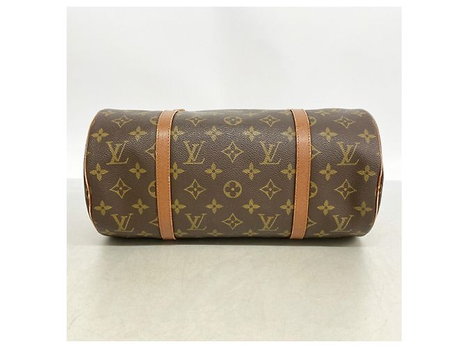 Borsa Louis Vuitton Monogram Papillon 30 Marrone - vista 3