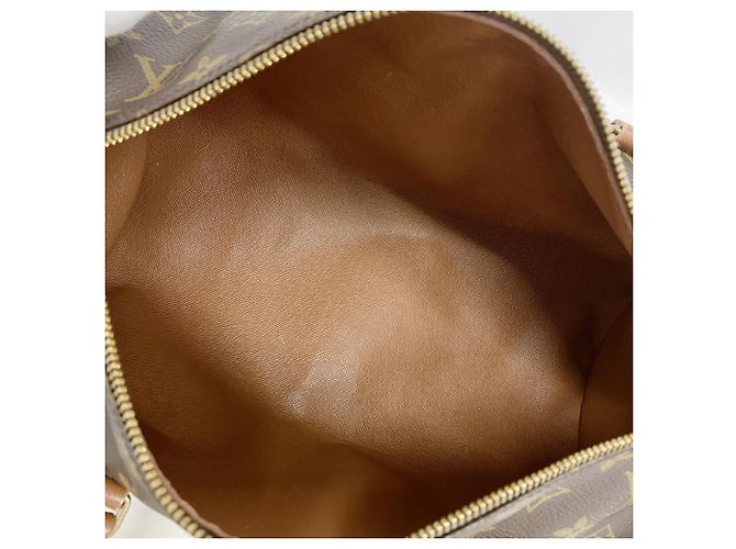 Borsa Louis Vuitton Monogram Papillon 30 Marrone - vista 4