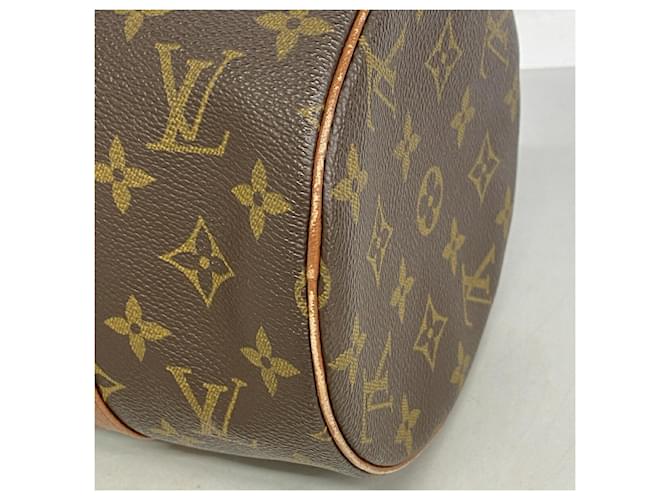 Borsa Louis Vuitton Monogram Papillon 30 Marrone - vista 6