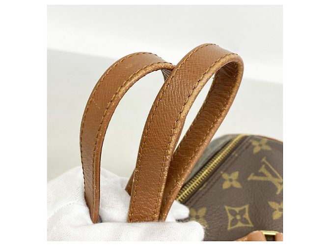 Borsa Louis Vuitton Monogram Papillon 30 Marrone - vista 9