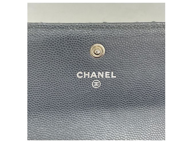 Carteira Longa Chanel Matelassé Marrom - vista 4