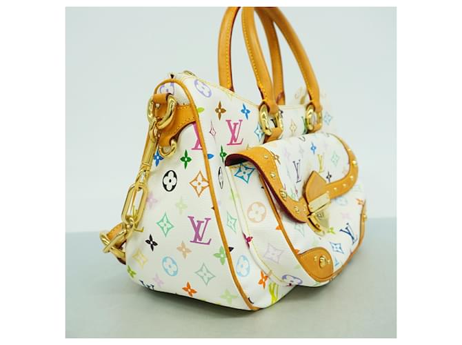 Borsa Louis Vuitton Monogram Multicolor Rita Bianco - vista 2