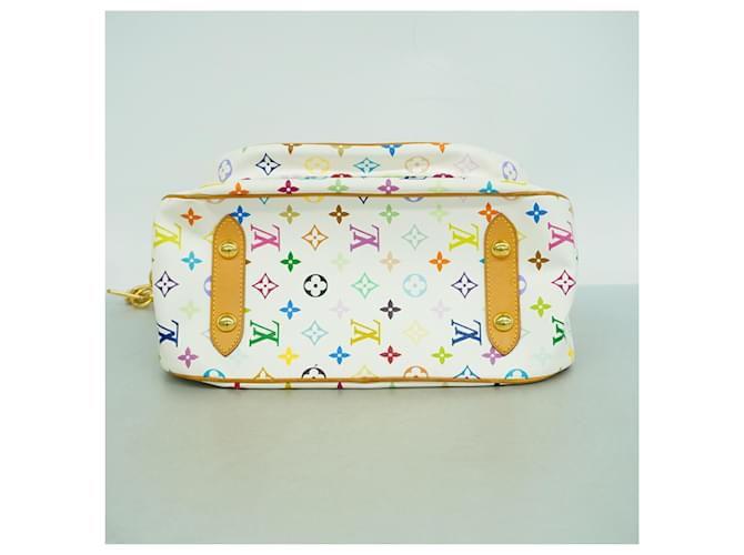 Borsa Louis Vuitton Monogram Multicolor Rita Bianco - vista 3