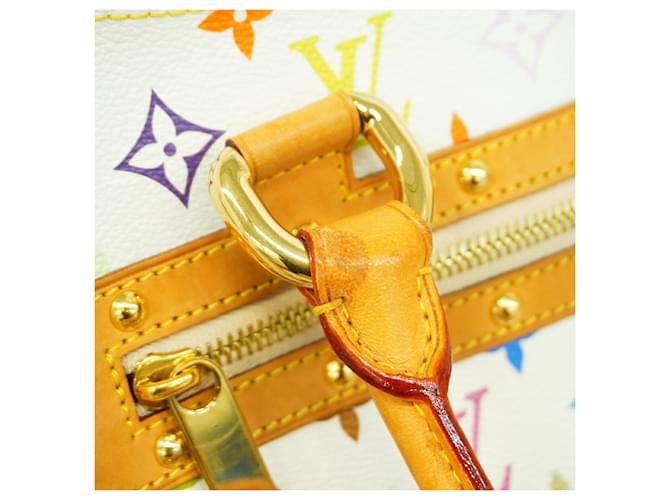 Borsa Louis Vuitton Monogram Multicolor Rita Bianco - vista 6