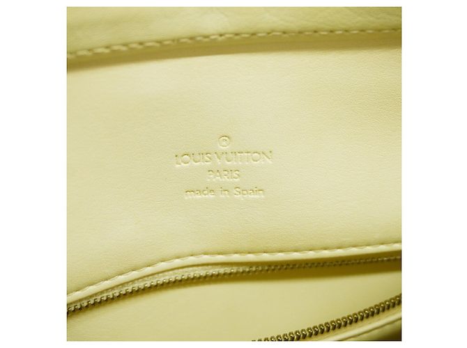 Borsa Tote Louis Vuitton Vernis Houston Bianco - vista 5
