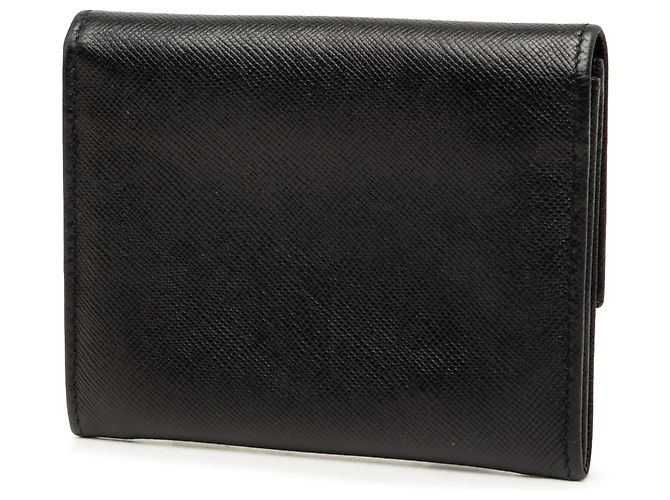 Tarjetero Prada Black Saffiano Negro - vista 2