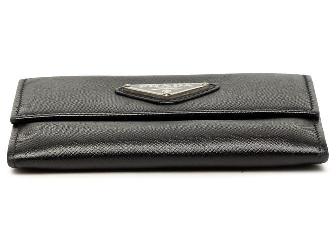 Tarjetero Prada Black Saffiano Negro - vista 3