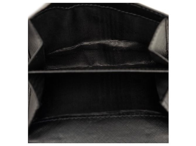 Tarjetero Prada Black Saffiano Negro - vista 5