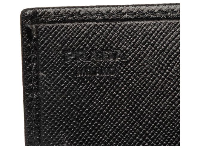 Tarjetero Prada Black Saffiano Negro - vista 6