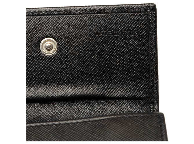 Tarjetero Prada Black Saffiano Negro - vista 7