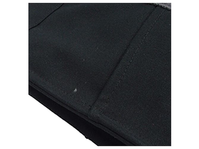 Hermès Black Canvas Fourre Tout MM Nero - vista 12