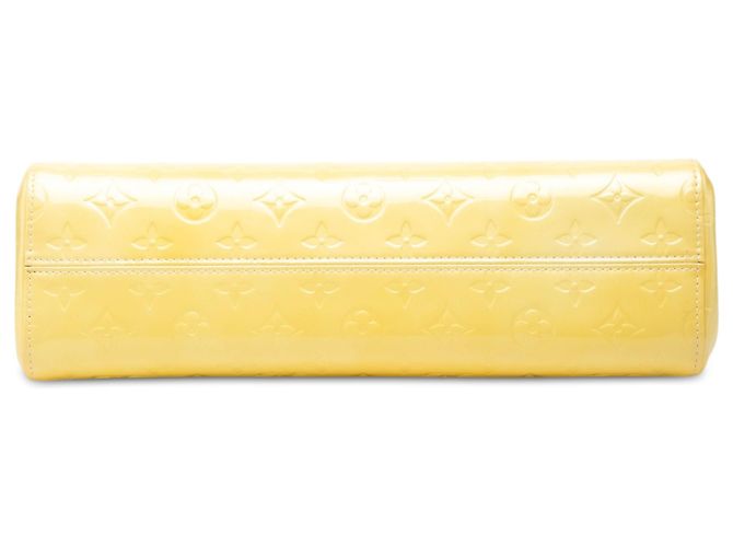 Louis Vuitton Yellow Monogram Vernis Roxbury Drive Giallo - vista 3