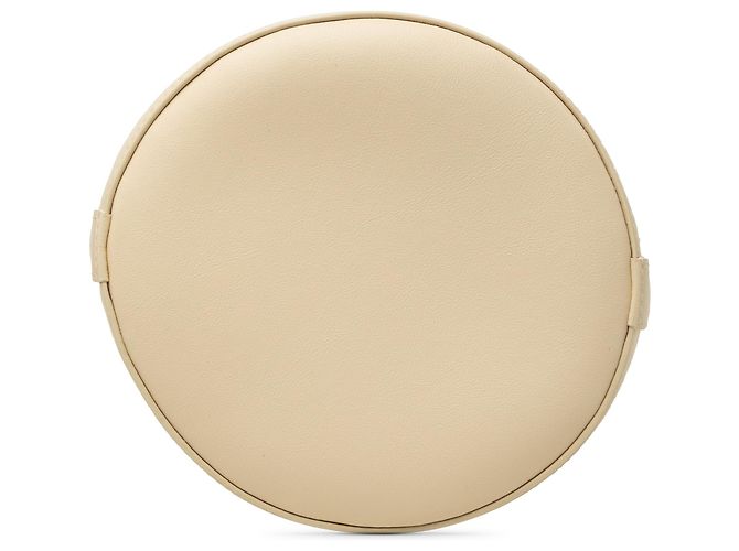 Bulgari Borsa a secchiello Bvlgari Serpenti Forever in vimini beige e vitello - vista 3