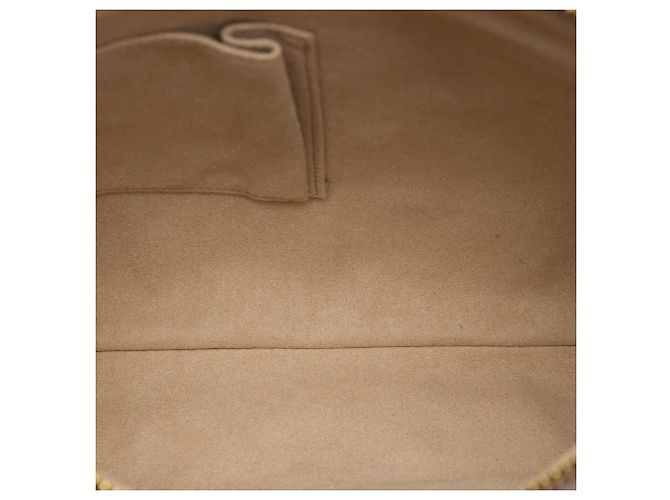 Clutch Burberry in tela Mega Check marrone - vista 4