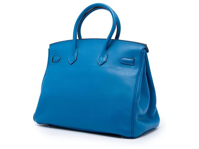 Hermès Blue Swift Birkin Retourne 35 - vista 2