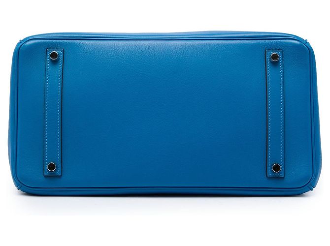 Hermès Blue Swift Birkin Retourne 35 - vista 3