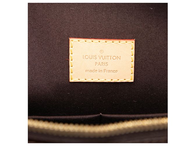 Louis Vuitton Purple Monogram Vernis Alma GM Porpora - vista 5